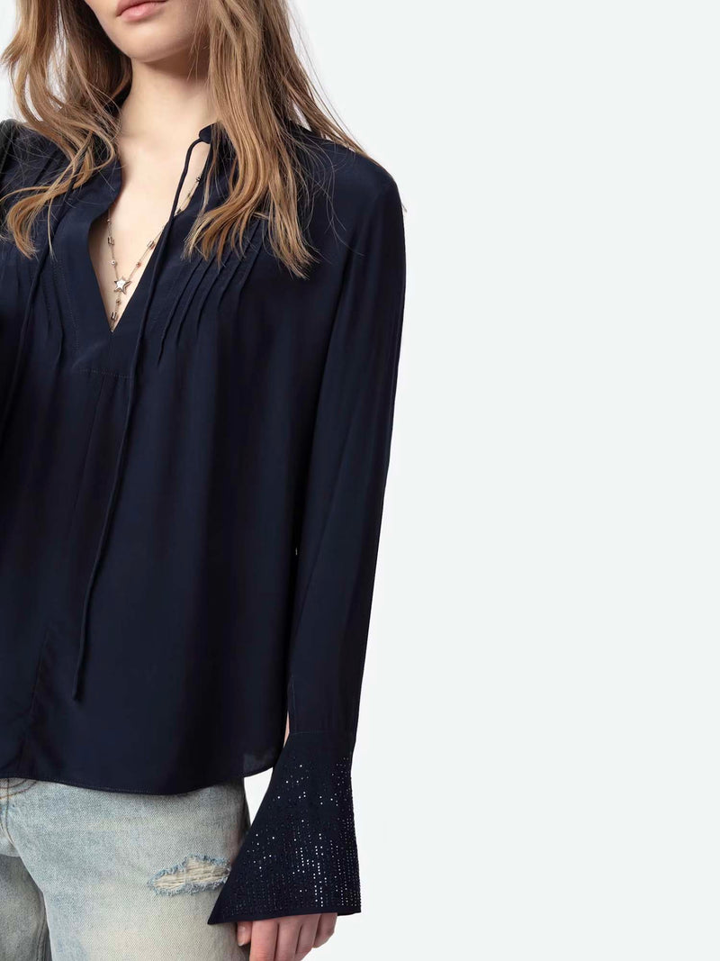 Zadig &amp; Voltaire Taika Soft Strass Shirt