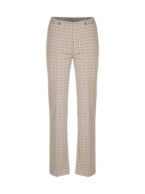 Marc Cain Fatsa Shimmering Jersey Jacquard Trousers