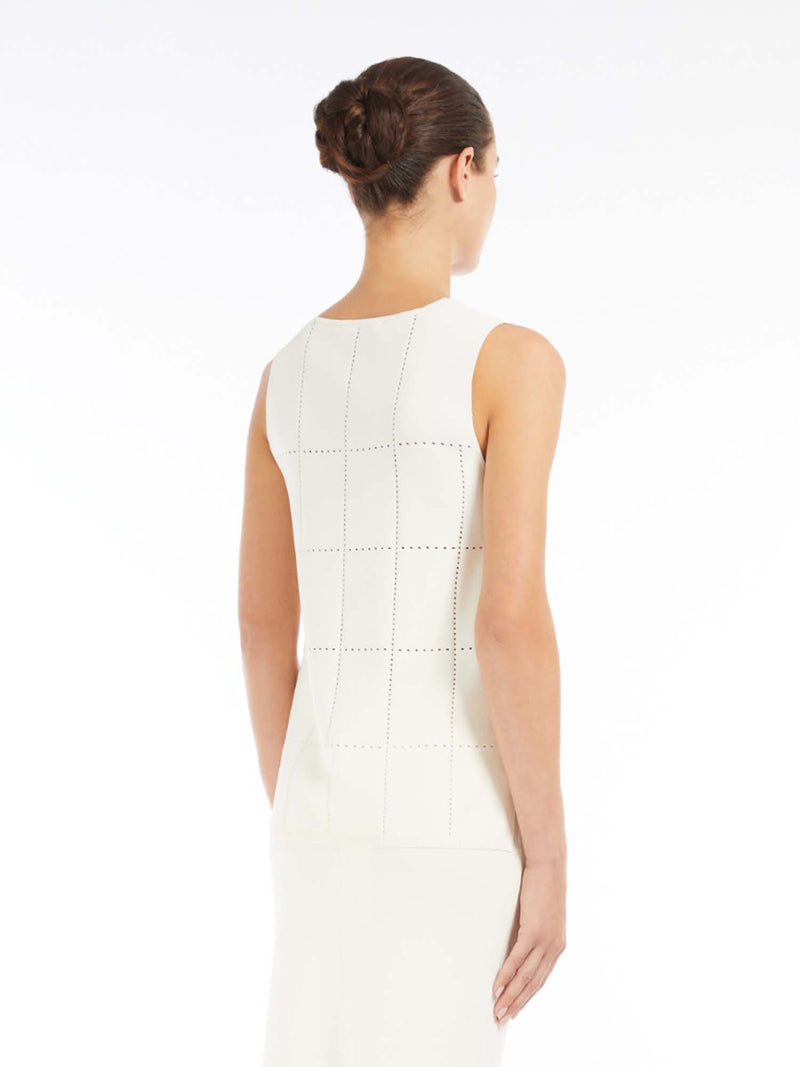 Max Mara Pure Ugolina Square Neck Top