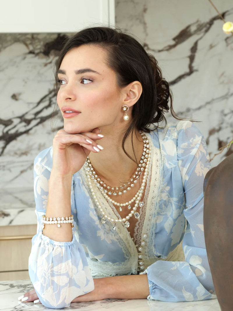 Rebekah Price Serena Pearl Necklace