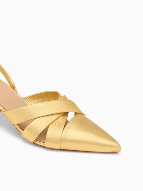 Ulla Johnson Tahlia Woven Kitten Heel