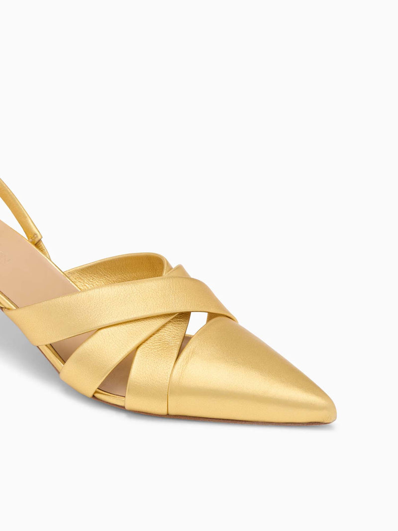 Ulla Johnson Tahlia Woven Kitten Heel