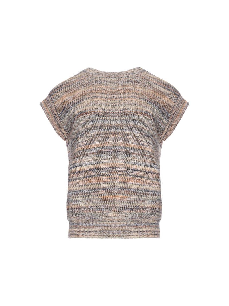 Repeat Sleeveless Knit Pullover