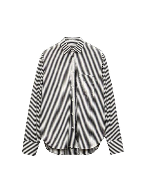 Rag &amp; Bone Connie Striped Poplin Shirt