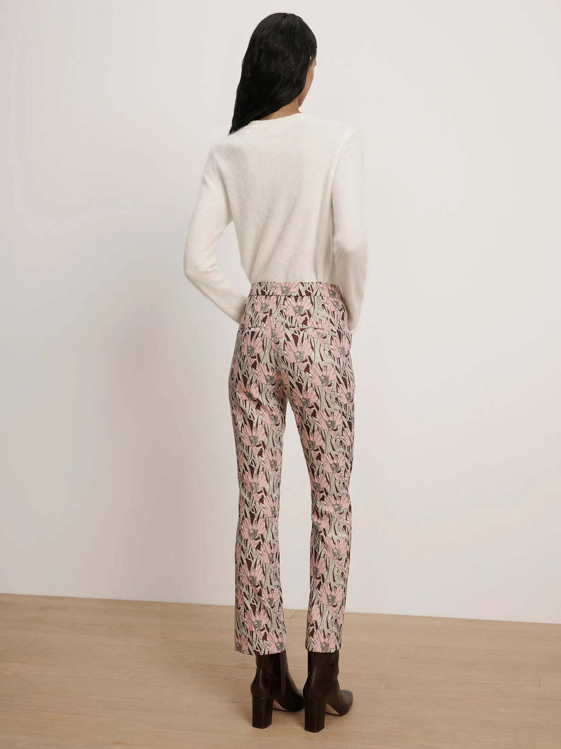 Veronica Beard Arte Kick Flare Floral Pant