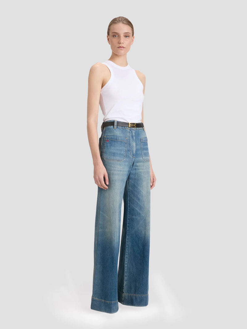 Victoria Beckham Alina Long Jeans