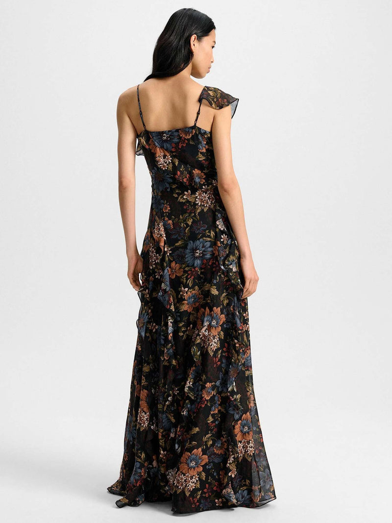 Veronica Beard Madeline Silk Maxi Dress