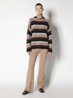 Sminfinity Pure &amp; Fluffy Striped Turtleneck