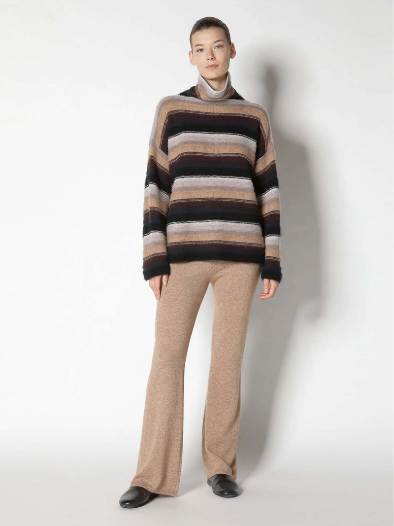 Sminfinity Pure &amp; Fluffy Striped Turtleneck