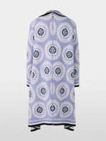 Marc Cain Knitted Coat with Waterfall Collar