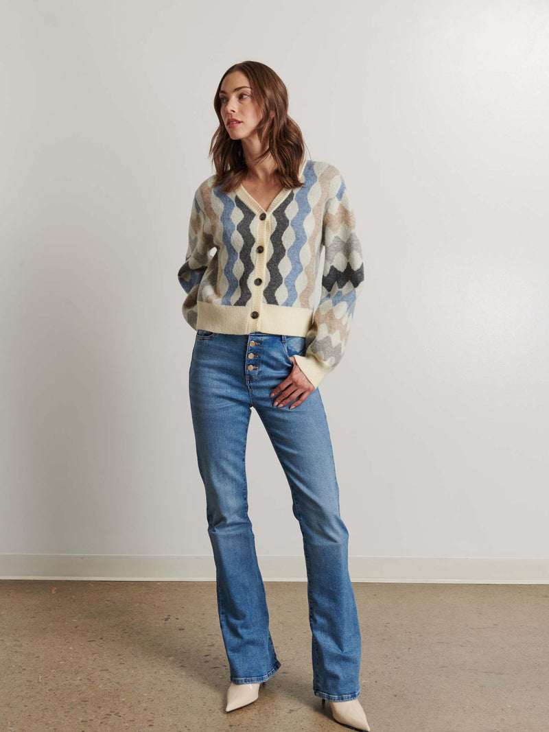 Line Darcie Button Cardigan