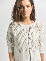 Derek Lam 10 Crosby Syvie Crochet Sequin Cardigan