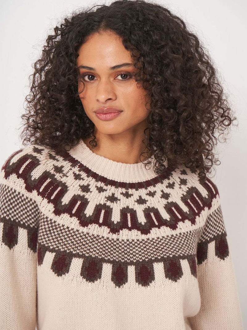 Repeat Intarsia Sweater