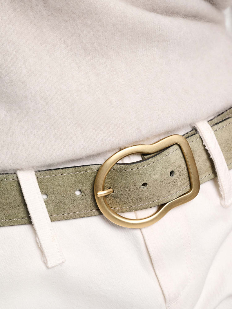Dorothee Schumacher Suede Sensation Waxed Belt