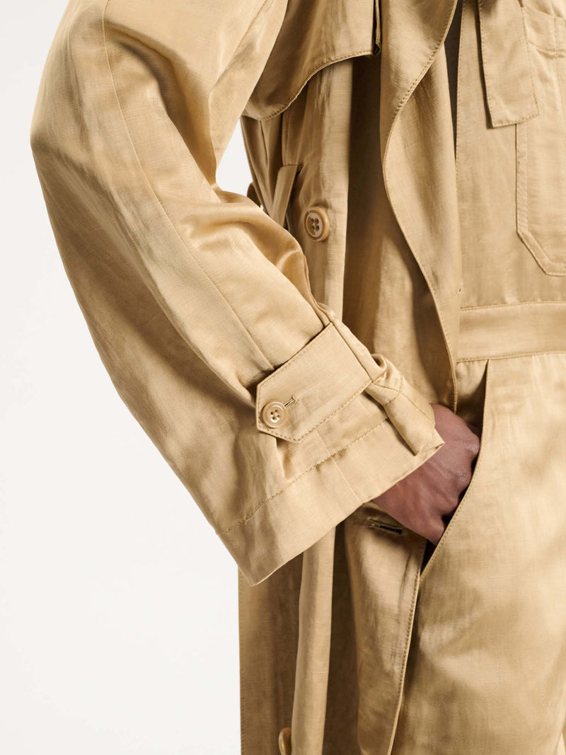 Dorothee Schumacher Slouchy Coolness Belted Trench