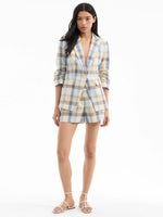 Veronica Beard Allen Plaid Short