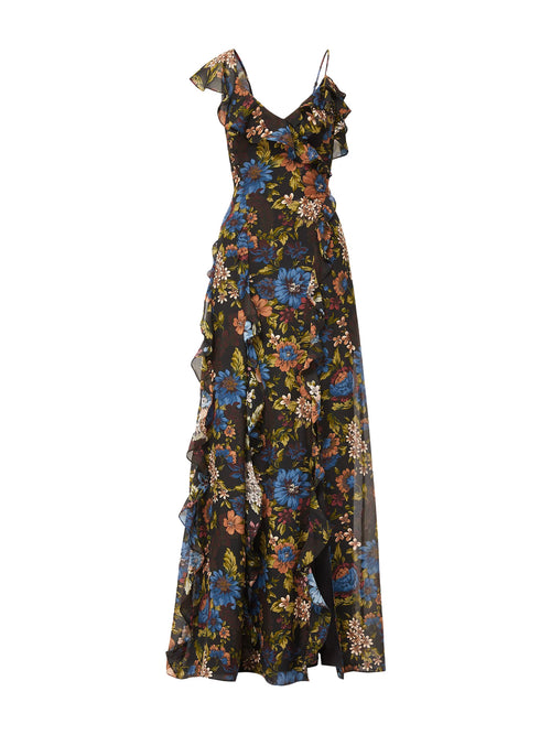 Veronica Beard Madeline Silk Maxi Dress