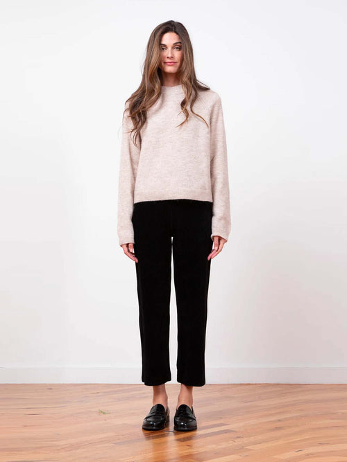 Avenue Montaigne Corduroy Crop Wide Leg Pants