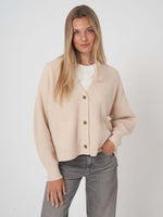 Repeat V-neck Cardigan