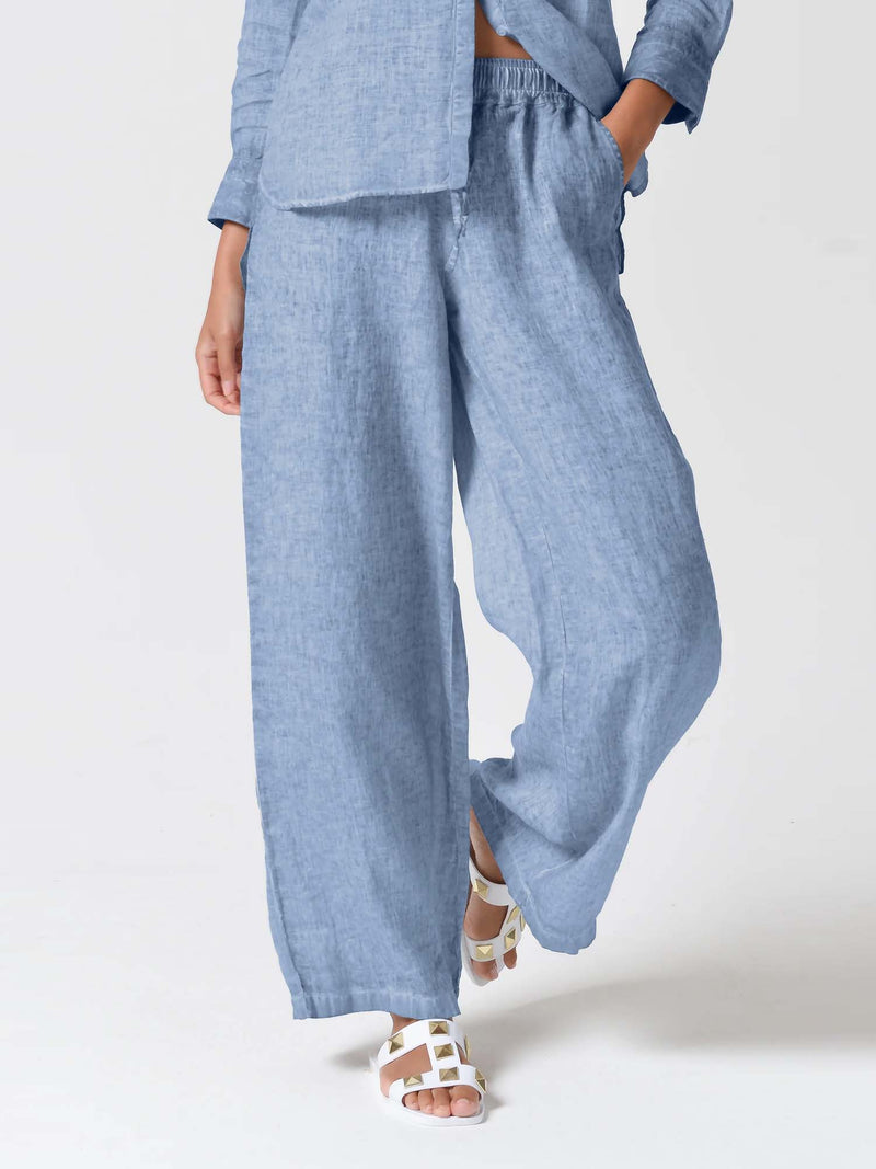 Ploumanac'h Billow Linen Slacks