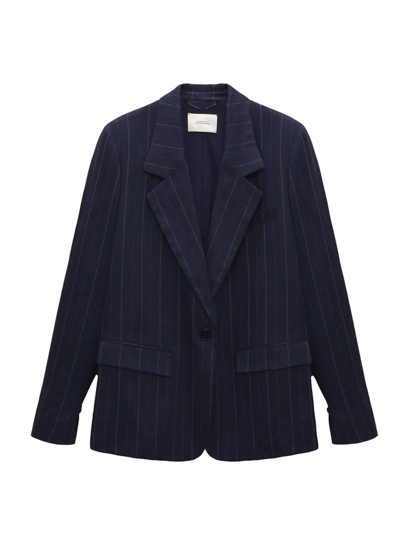 Dorothee Schumacher Modern Sophistication Pinstripe Blazer