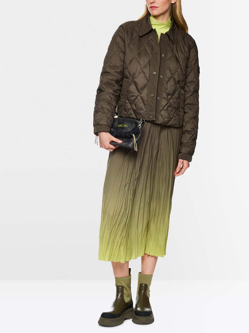 Marc Cain Sports Pleated Skirt with Ombre Effect