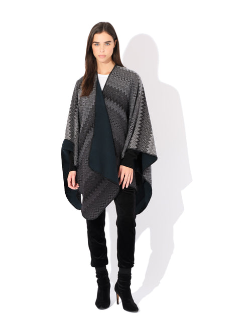 Missoni Cape in Chevron Pattern