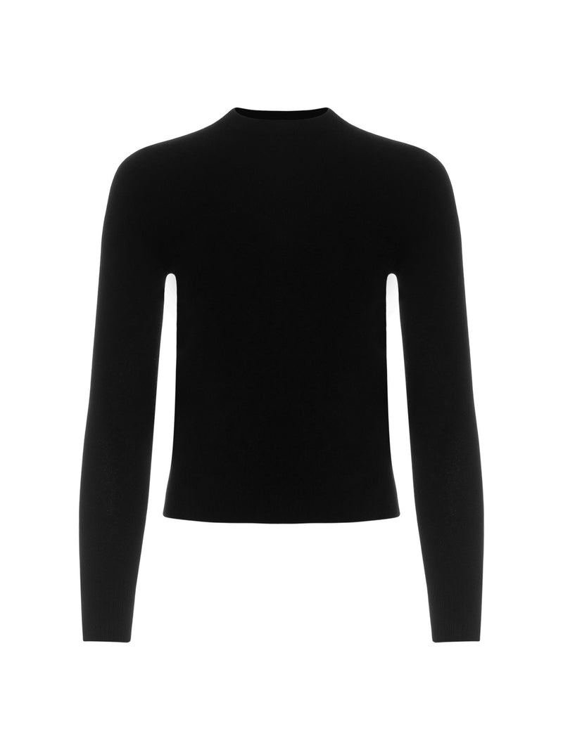 White + Warren Shrunken Classic Cashmere Crewneck