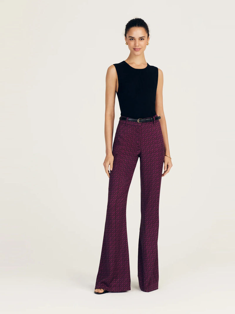 Derek Lam 10 Crosby Cami High Rise Flare Pant
