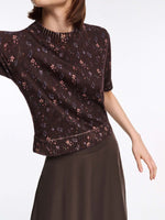 Dorothee Schumacher Delicate Statement Short Sleeve Pullover
