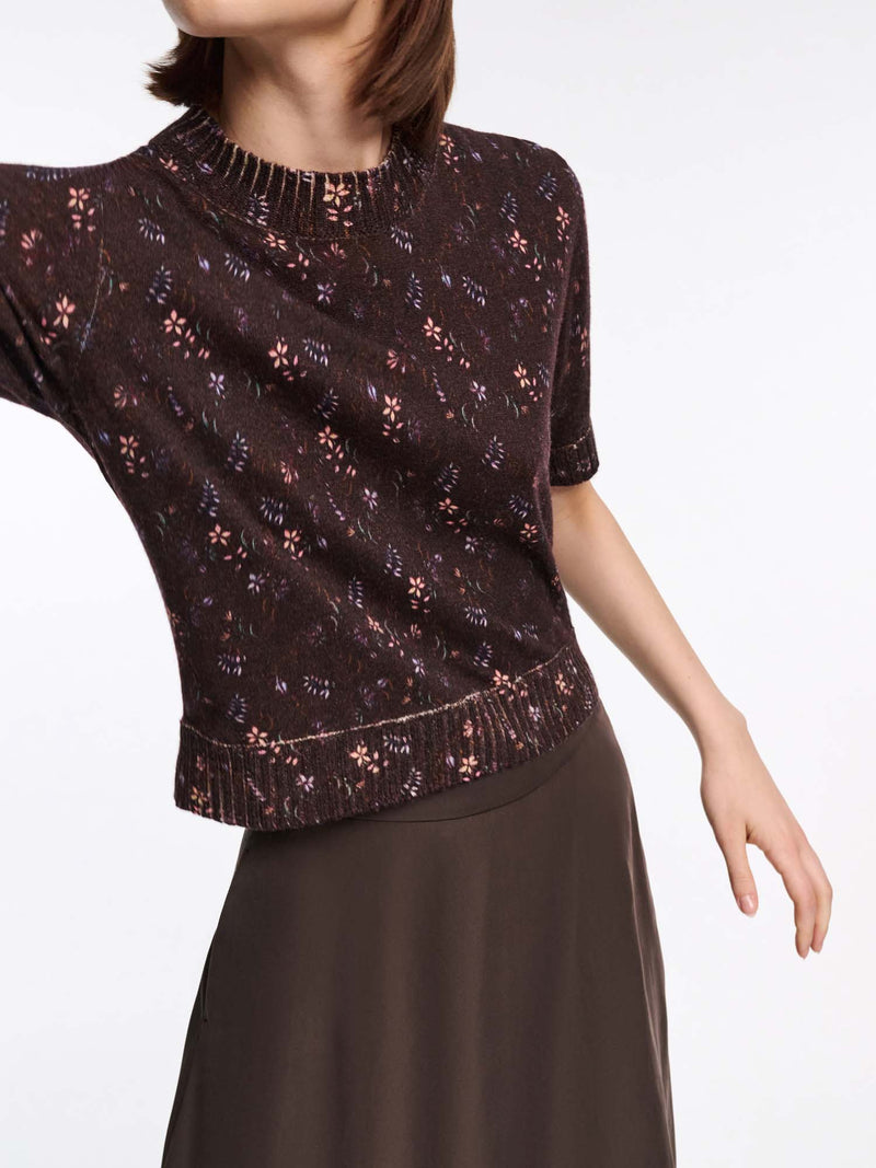Dorothee Schumacher Delicate Statement Short Sleeve Pullover