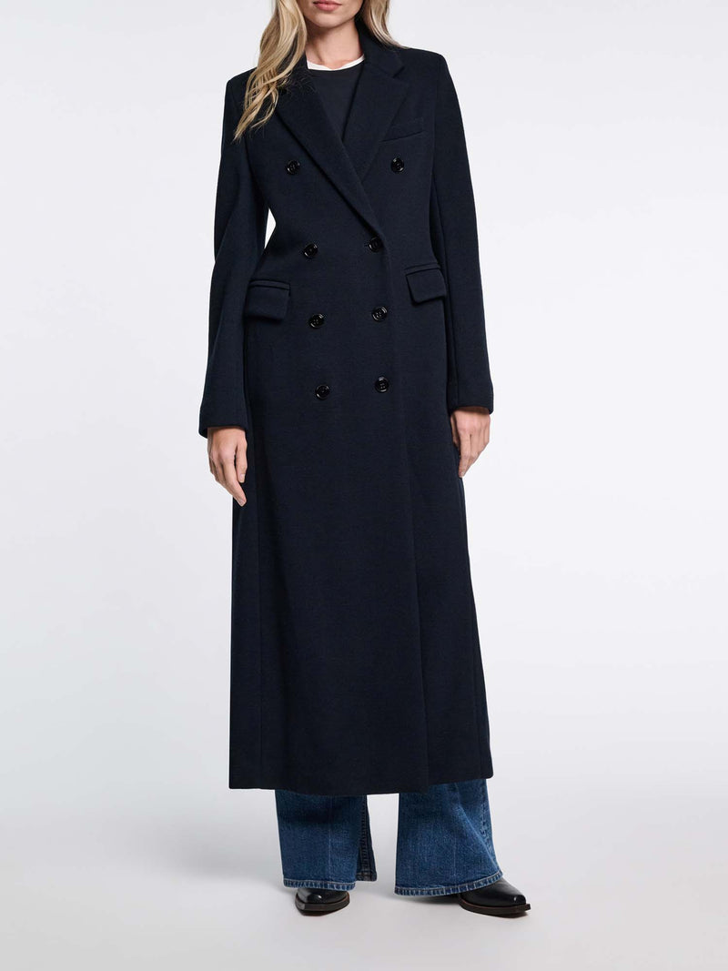 Dorothee Schumacher Comfy Chic Double Breasted Coat