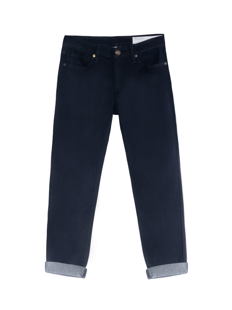 Rag &amp; Bone Dre Low-Rise Slim Boyfriend