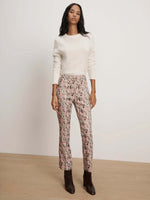 Veronica Beard Arte Kick Flare Floral Pant