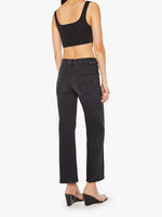 Mother The Mid Rise Rambler Zip Flood Jeans