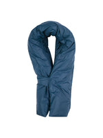 Abstract Padded Scarf with Back Loop