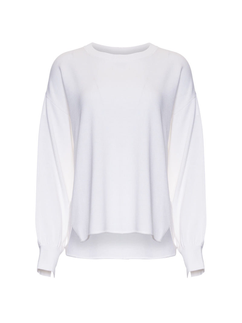 Repeat Long Sleeve Knitted Pullover