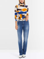 Marc Cain Patterned Turtleneck