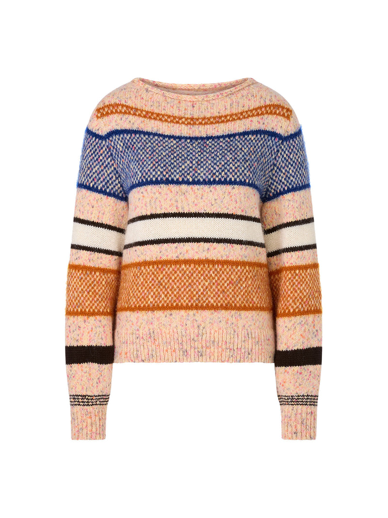 Marc Cain Colourful Striped Sweater