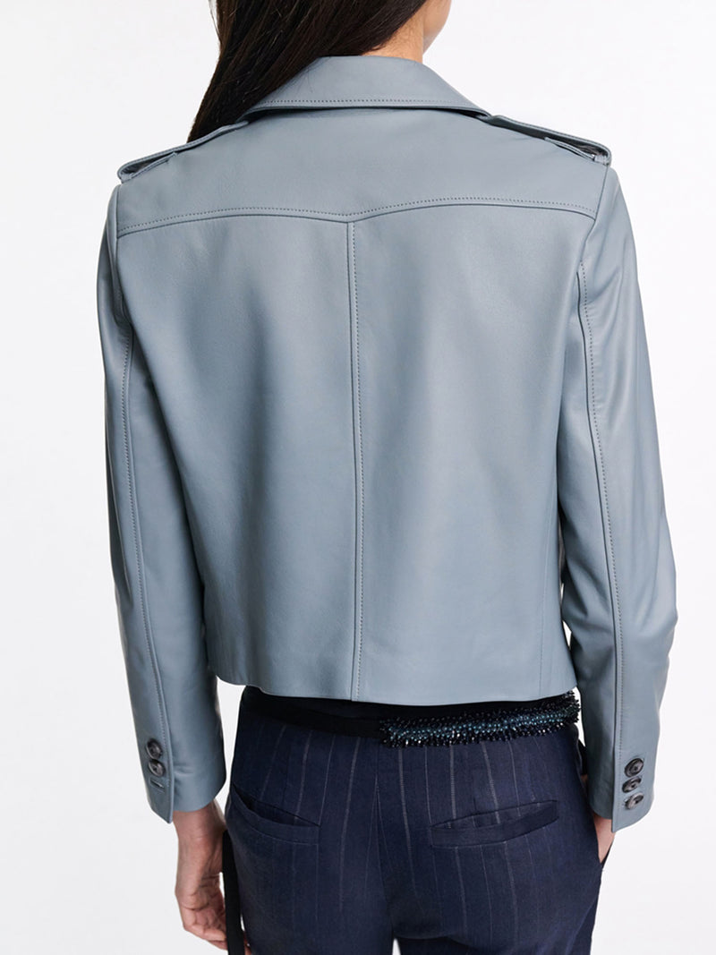 Dorothee Schumacher Sleek Statement Cropped Jacket