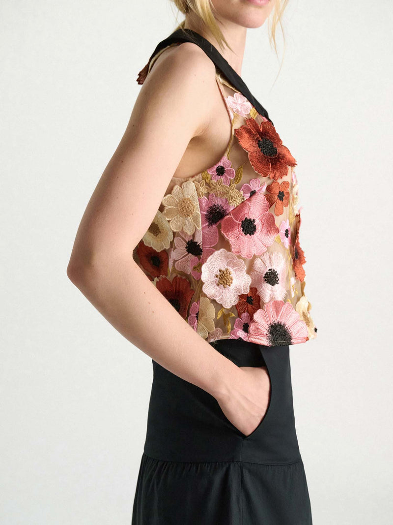 トップス sheller BLOOM organdy tops Dorothee Schumacher - Hangar9, Blooming Meadow Top | Women's Tosp