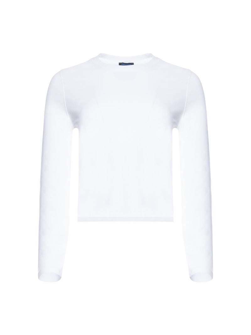 Patrick Assaraf Long Sleeve Baby Tee