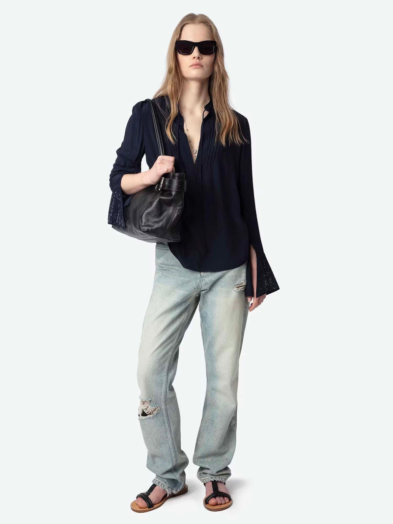 Zadig &amp; Voltaire Taika Soft Strass Shirt