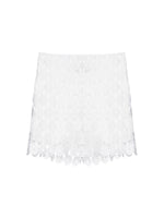 Erika Cavallini Floral Eyelet Shorts