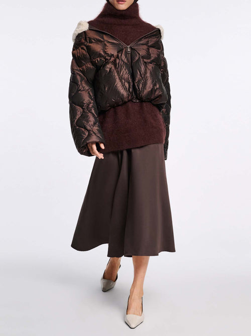 Dorothee Schumacher Cozy Coolness Shearling Jacket