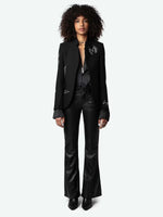 Zadig &amp; Voltaire Strass Heart Blazer