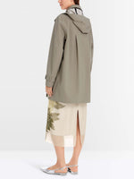 Marc Cain Hooded Trench Coat