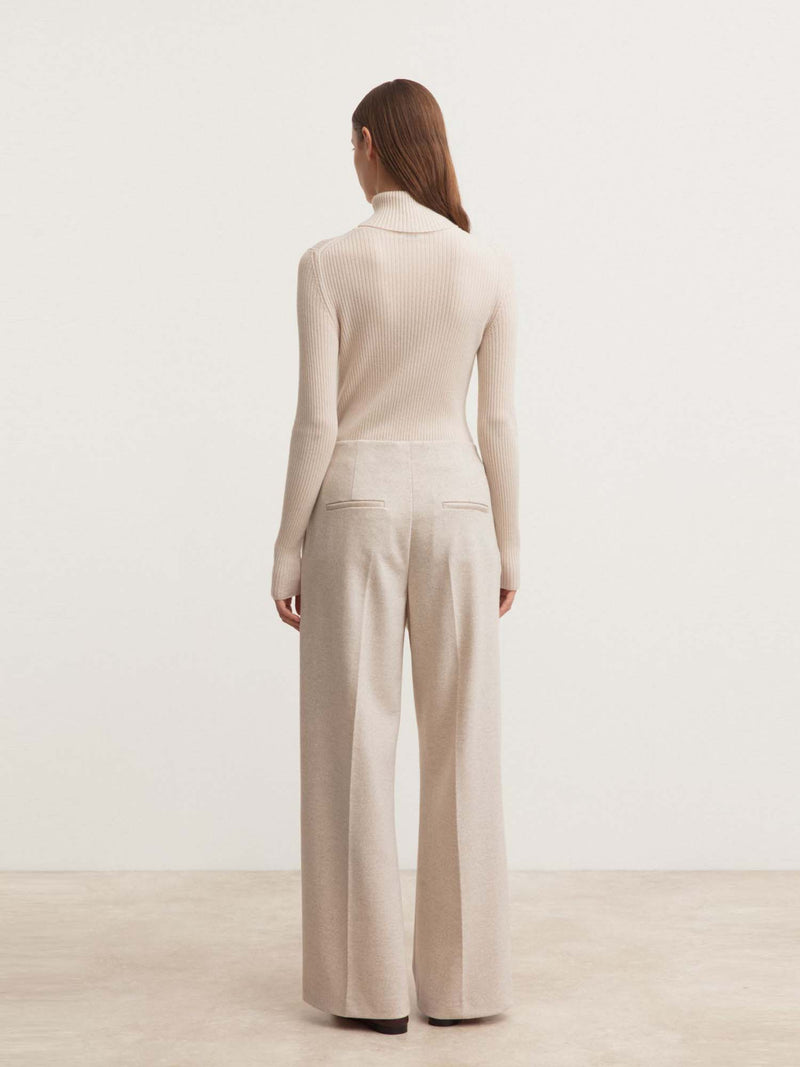 Iris Von Arnim Lainie Pleated Trousers
