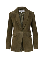 Veronica Beard Duane Suede Dickey Jacket