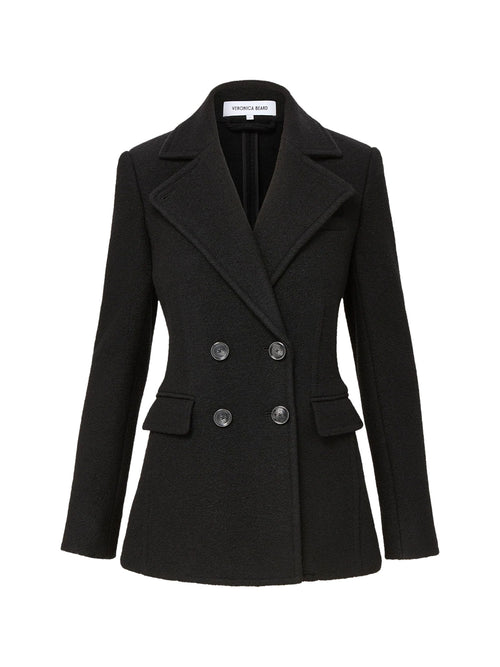 Veronica Beard Duran Double Breasted Coat